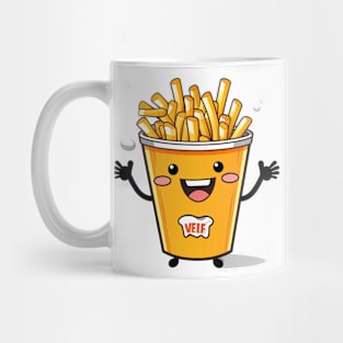 kawaii french fries T-Shirt cute potatofood Mug